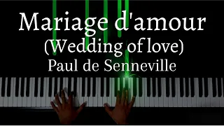 Mariage d'amour (Wedding of love) -  Paul de Senneville | Piano cover