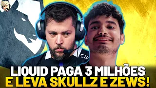 SKULLZ MAIS CARO QUE M0NESY E ELIGE JUNTOS? A LIQUID PAGOU PRA VER...