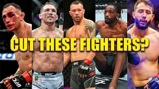 The UFC Needs To Cut These Fighters Immediately
