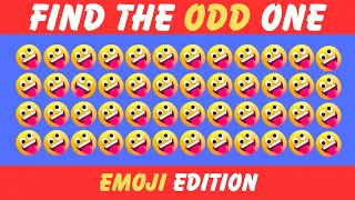 Find the ODD One Out | Emoji Quiz | Can you do it? Part-2