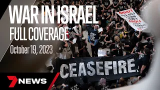 Israel Hamas Latest News | October 19, 2023 | 7 News Australia