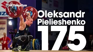 Oleksandr Pielieshenko (85kg, Ukraine) 175kg Snatch 2017 European Weightlifting Championships