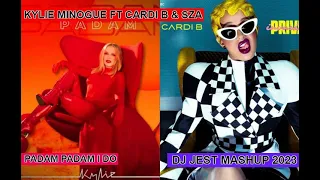 pop...rap...kylie minogue ft cardi b & sza padam padam i do dj jest mashup 2023