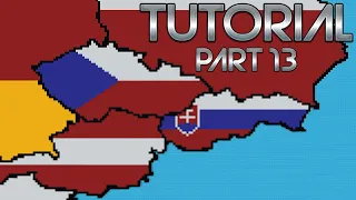 Czechia + Slovakia - World Flag Map Tutorial [Part 13] [Minecraft]