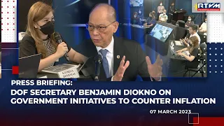 PCO Press Briefing with Department of Finance 03/07/2023