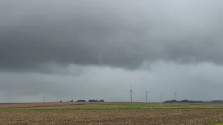 Tornado on the ground just south of Charles City, Iowa, May 9th 2024(2)