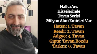 Halka Arz Hisseleri Yine Ayakta Tavanda Milyon Lotlar Var #hatsn #gıpta #reedr #adgyo #tarkm