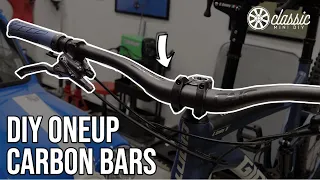 Installing OneUp Carbon Handlebars on your Mountain Bike
