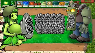 Girl Gatling Pea Vs Skibidi Toilet Vs Dr Zomboss Plants vs Zombies Hack Minigames Zombotany2