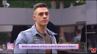 Casa Iubirii - Baietii au observat ca Giuly i-a starnit interesul lui Robert! A uitat-o pe Larisa?