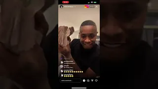 Southside listens to Chief Keef - Tony Montana Flow on repeat (instagram live)