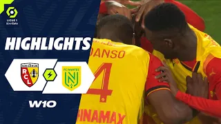 RC LENS - FC NANTES (4 - 0) - Highlights - (RCL - FCN) / 2023-2024