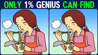 【Find the Difference】 The top 1% of geniuses are all to be found!