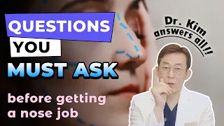 THINGS YOU NEED TO KNOW BEFORE GETTING A NOSEJOB! | RHINOPLASTY SPECIALIST IN KOREA Q&A