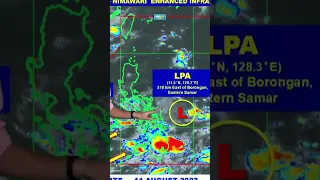 PAGASA Weather Update: LPA nabuo sa loob ng PAR