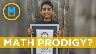 10-year-old sets Guinness World Record with lightning-fast math | Your Morning