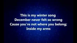 Winter song - Ingrid Michaelson  and Sara Bareilles (lyrics)