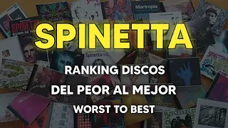 Ranking discos Luis Alberto Spinetta, del peor al mejor, worst to best