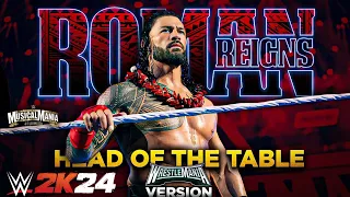 ROMAN REIGNS NEW REMIX THEME SONG ENTRANCE IN WRESTLEMANIA 40 VERSION (PS5) #wwe2k24 #wwe #trending