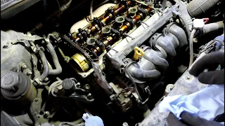 Замена клапана фазорегулятора и прокладки крышки клапанов на Hyundai Solaris 2012 г  Хендай Солярис