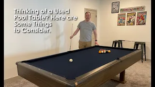 What Does it Take to Get a Used Pool Table in Shape?