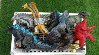 Hunting found Kong vs Godzilla final, dinosaurs T Rex,indominus Rex, mosasaurus, Godzilla,