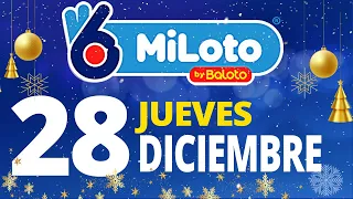 Resultado del MiLoto del Jueves 28 de Diciembre de 2023  Ganador 😱🤑💰💵