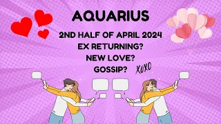 AQUARIUS LOVE TAROT ♒️ DON'T FALL FOR THIS PERSON!