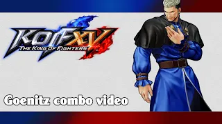 KoF XV: Goenitz combo video