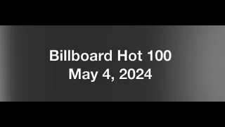 Billboard Hot 100- May 4, 2024