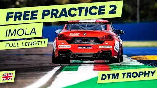 RE-LIVE | 🇬🇧 Free Practice 2 | Imola | DTM Trophy 2022