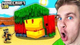 Otwieraliśmy ⚠️ *OGROMNE* JAJKO SNIFFERA 🥚🐗 przez 3 GODZINY ⏰ i POWSTAŁO TO… w Minecraft 1.20! 😱