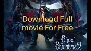 How to Download Bhool bhulaiyaa 2 Full hd legally and Free | Download links in Description #movie