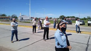 Pablo Zurro y su palabra en el acto por los 10 años de la muerte de Nestor Kirchner