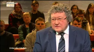 "Aufstand der Wutbürger - Die Politik ringt um Antworten" - Unter den Linden vom 19.01.2015