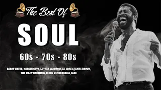 70s 80s R&B Soul Best - Teddy Pendergrass, Luther Vandross, Marvin Gaye, Al Green, Anita Baker