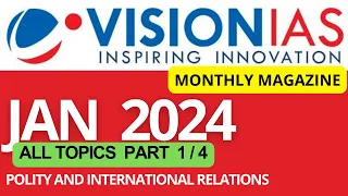 January 2024 | VisionIAS Monthly Current Affairs | #upsc #upsc2025  #ias #currentaffairs #upsc2024