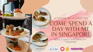 An Afternoon in Singapore | High Tea Menu at Violet Oon Singapore | Afternoon Tea