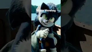 Movie Sonic vs Movie Werehog