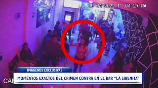 MOMENTOS EXACTOS DEL CRIMEN CONTRA EN EL BAR “LA SIRENITA”