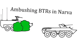 Stryker Ambushing BTRs on Narva | Squad Vehicle Gameplay