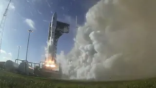 Launch pad camera catches Atlas 5 blastoff