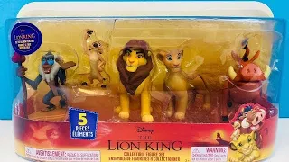 THE LION KING Collectible Figures Set Toys Opening