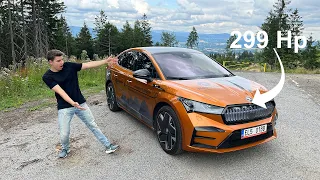 Nejrychlejší Škodovka?! | Škoda Enyaq Coupe RS iV