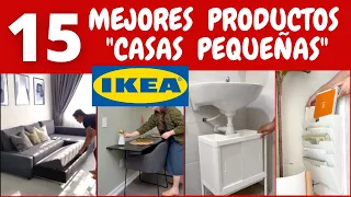 IKEA 15 PRODUCTOS QUE DEBERIAS  COMPRAR PARA ESPACIOS REDUCIDOS |CASAS PEQUEÑAS|2022