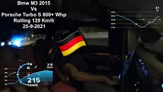 Click318 M3 F80 vs Porsche Turbo S 600+ Whp