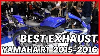 Best Exhaust Sound Yamaha YZF R1 Akraprovic SC Project M4 etc