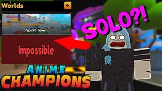 How to SOLO IMPOSSIBLE RAID on Anime Champions simulator