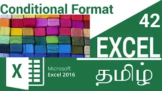 Custom Conditional Formatting in Microsoft Excel in Tamil