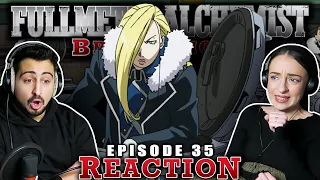 SHE'S A BOSS! 🥶 Fullmetal Alchemist: Brotherhood Episode 35 REACTION! | "The Shape of This Country"